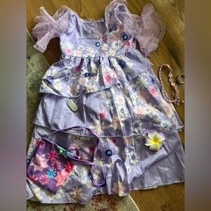 Isabella from Encanto light up Costume with accessories